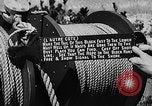 Image of breeches buoy United States USA, 1935, second 54 stock footage video 65675049573