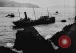 Image of Coast Guard rescue operations for tanker Lyman Stewart in California United States USA, 1935, second 5 stock footage video 65675049574