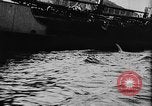 Image of Coast Guard rescue operations for tanker Lyman Stewart in California United States USA, 1935, second 9 stock footage video 65675049574