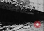 Image of Coast Guard rescue operations for tanker Lyman Stewart in California United States USA, 1935, second 14 stock footage video 65675049574