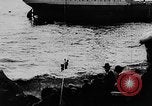 Image of Coast Guard rescue operations for tanker Lyman Stewart in California United States USA, 1935, second 27 stock footage video 65675049574