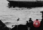 Image of Coast Guard rescue operations for tanker Lyman Stewart in California United States USA, 1935, second 29 stock footage video 65675049574