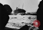 Image of Coast Guard rescue operations for tanker Lyman Stewart in California United States USA, 1935, second 33 stock footage video 65675049574