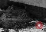 Image of Coast Guard rescue operations for tanker Lyman Stewart in California United States USA, 1935, second 53 stock footage video 65675049574