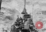 Image destroyer américain peu 'Océan Atlantique, 1918, de la seconde 12 séquences d'archives historiques vidéo 65675049585