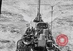 Image destroyer américain peu 'Océan Atlantique, 1918, de la seconde 13 séquences d'archives historiques vidéo 65675049585