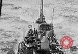 Image destroyer américain peu 'Océan Atlantique, 1918, de la seconde 14 séquences d'archives historiques vidéo 65675049585