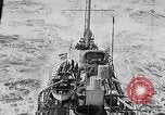 Image destroyer américain peu 'Océan Atlantique, 1918, de la seconde 15 séquences d'archives historiques vidéo 65675049585