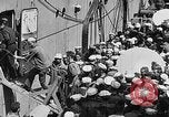 Standbild USA Schiff Brest Frankreich, 1918, aus Sekunde 38 historischem Filmmaterial Videoclip 65675049587