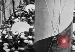 Standbild USA Schiff Brest Frankreich, 1918, aus Sekunde 55 historischem Filmmaterial Videoclip 65675049587