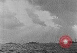 Image of United States ships in convoy to Brest, France, in World War 1 Atlantic Ocean, 1918, second 5 stock footage video 65675049590