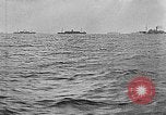 Image of United States ships in convoy to Brest, France, in World War 1 Atlantic Ocean, 1918, second 11 stock footage video 65675049590