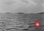 Image of United States ships in convoy to Brest, France, in World War 1 Atlantic Ocean, 1918, second 13 stock footage video 65675049590
