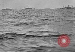 Image of United States ships in convoy to Brest, France, in World War 1 Atlantic Ocean, 1918, second 17 stock footage video 65675049590