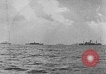Image of United States ships in convoy to Brest, France, in World War 1 Atlantic Ocean, 1918, second 19 stock footage video 65675049590