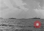 Image of United States ships in convoy to Brest, France, in World War 1 Atlantic Ocean, 1918, second 21 stock footage video 65675049590