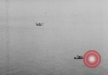 Image of United States ships in convoy to Brest, France, in World War 1 Atlantic Ocean, 1918, second 24 stock footage video 65675049590