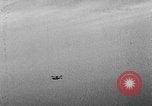 Image of United States ships in convoy to Brest, France, in World War 1 Atlantic Ocean, 1918, second 57 stock footage video 65675049590