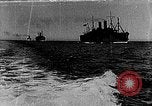 Image of United States destroyers arriving in France in World War I Brest France, 1918, second 1 stock footage video 65675049591