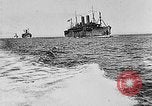Image of United States destroyers arriving in France in World War I Brest France, 1918, second 7 stock footage video 65675049591