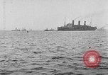 Image of United States destroyers arriving in France in World War I Brest France, 1918, second 9 stock footage video 65675049591