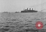 Image of United States destroyers arriving in France in World War I Brest France, 1918, second 15 stock footage video 65675049591