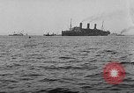 Image of United States destroyers arriving in France in World War I Brest France, 1918, second 17 stock footage video 65675049591