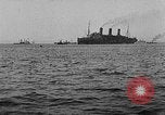 Image of United States destroyers arriving in France in World War I Brest France, 1918, second 20 stock footage video 65675049591