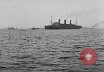 Image of United States destroyers arriving in France in World War I Brest France, 1918, second 21 stock footage video 65675049591
