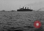 Image of United States destroyers arriving in France in World War I Brest France, 1918, second 25 stock footage video 65675049591