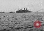 Image of United States destroyers arriving in France in World War I Brest France, 1918, second 27 stock footage video 65675049591