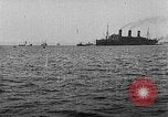Image of United States destroyers arriving in France in World War I Brest France, 1918, second 33 stock footage video 65675049591
