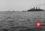 Image of United States destroyers arriving in France in World War I Brest France, 1918, second 34 stock footage video 65675049591