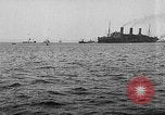 Image of United States destroyers arriving in France in World War I Brest France, 1918, second 35 stock footage video 65675049591