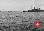 Image of United States destroyers arriving in France in World War I Brest France, 1918, second 36 stock footage video 65675049591