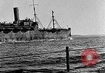 Image of United States destroyers arriving in France in World War I Brest France, 1918, second 60 stock footage video 65675049591
