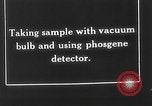 Image of Phosgene detector France, 1918, second 44 stock footage video 65675049596