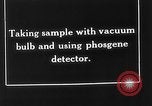 Image of Phosgene detector France, 1918, second 45 stock footage video 65675049596