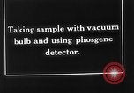 Image of Phosgene detector France, 1918, second 46 stock footage video 65675049596