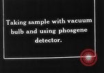 Image of Phosgene detector France, 1918, second 47 stock footage video 65675049596