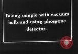 Image of Phosgene detector France, 1918, second 49 stock footage video 65675049596