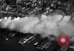 Image of Munchen liner fire New York City USA, 1930, second 30 stock footage video 65675049598