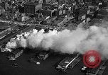 Image of Munchen liner fire New York City USA, 1930, second 33 stock footage video 65675049598