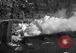 Image of Munchen liner fire New York City USA, 1930, second 46 stock footage video 65675049598