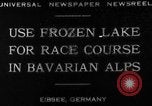 Standbild Eibsee Eibsee Deutschland, 1930, aus Sekunde 3 historischem Filmmaterial Videoclip 65675049599
