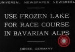 Standbild Eibsee Eibsee Deutschland, 1930, aus Sekunde 4 historischem Filmmaterial Videoclip 65675049599