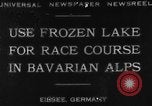 Standbild Eibsee Eibsee Deutschland, 1930, aus Sekunde 6 historischem Filmmaterial Videoclip 65675049599