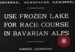 Standbild Eibsee Eibsee Deutschland, 1930, aus Sekunde 10 historischem Filmmaterial Videoclip 65675049599