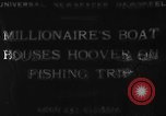 Standbild Herbert Hoover Long Key Florida USA, 1930, aus Sekunde 9 historischem Filmmaterial Videoclip 65675049600