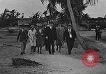 Standbild Herbert Hoover Long Key Florida USA, 1930, aus Sekunde 19 historischem Filmmaterial Videoclip 65675049600